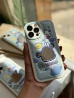 قاب Pochacco چرمی برجسته آینه دار