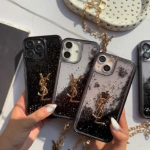 قاب Black YSL آکواریومی با آویز