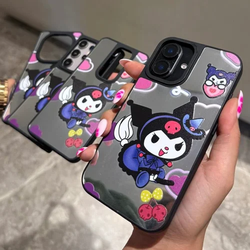 قاب آیفون kuromi mirror