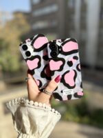 قاب آیفون پلنگی Romantic Pink
