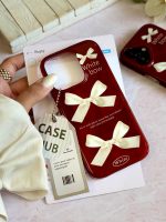 قاب آیفون چری white bow - Image 3