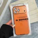 قاب آیفون Orange AG with Apple logo با مگ سیف