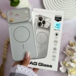 قاب AG GLASS ^ نقره ای ^