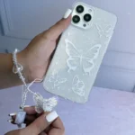 قاب آیفون Ice Butterfly با آویز
