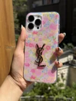 قاب آیفون YSL Pink Garden - Image 7