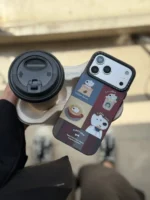 قاب آیفون Puppy Love Coffee - Image 4