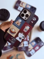 قاب آیفون Puppy Love Coffee