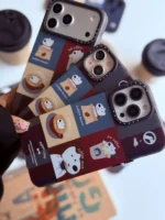 قاب آیفون Puppy Love Coffee - Image 2