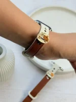 بند اپل واچ چرمی پیشی - Image 6